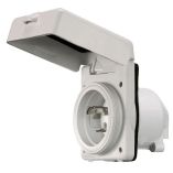 Hubbell Hbl303nmbl 30a Inlet Boatside, Polycarb - Boat Electrical Component-small image