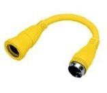 Hubbell Hbl61cm71 Adapter 30a Female To 50a 250v Male-small image