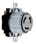 Hubbell Hbl63cm70 Receptacle 50a 125v - Boat Electrical Component-small image