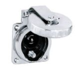 Hubbell Hblphtvss Phone/Tv Inlet Round Stainless Steel-small image