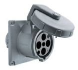 Hubbell M4100r12 100a 125/250v Dockside Receptacle-small image