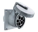 Hubbell M5100r9 100a 30y 120/208v Dockside Receptacle-small image