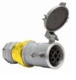 Hubbell M5200bs1r 200a Female Connector Body 600v 4 Pole-small image