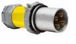 Hubbell M5200ps1 200a Male Plug 600v 4 Pole 5 Wire-small image