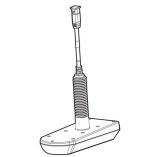 Humminbird Xpth 9 20 Msi T Mega Plastic ThruHull Transducer-small image