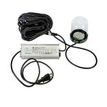 Hydro Glow Sf100b 100w120vac Underwater Dock Light Blue Anchored To Bottom-small image