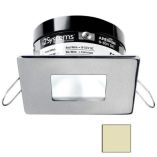 I2systems Apeiron Pro A503 3w Spring Mount Light SquareSquare Warm White Brushed Nickel Finish-small image
