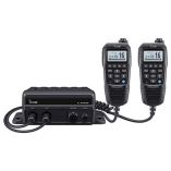 Icom M410bb 11 Black Box Vhf WBlack Command Mic 2 Command Mic Ports-small image