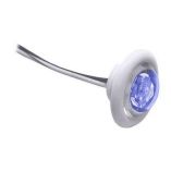 Innovative Lighting Led BulkheadLivewell Light The Shortie Blue Led W White Grommet-small image