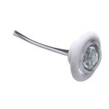 Innovative Lighting Led BulkheadLivewell Light The Shortie White Led W White Grommet-small image