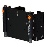 Impulse Xl 10 Set Back Electric Jack Plate WStandard Control Black Anodize-small image