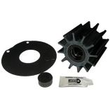 Jabsco Impeller Kit 12 Blade Neoprene 3190 Diameter Plastic Insert Double Flat Drive-small image