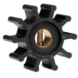 Jabsco Impeller Kit Neoprene 10 Blade 2 Diameter X 78 Wide Slotted Shaft Pin Drive Brass Insert 1532 Shaft Diameter-small image