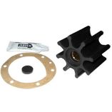 Jabsco Impeller Kit 8 Blade Neoprene 2916 Diameter X 2 W, Shaft Diameter-small image