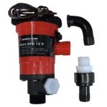 Johnson Pump Twin Port 1000 Gph Livewell Aerating Pump 12v-small image