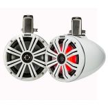 Kicker Kmtc8 8 Led Coaxial Tower System White WWhite Grille-small image