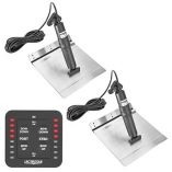 Lectrotab Xka Aluminum Alloy Trim Tab Kit WOneTouch Control 9 X 12-small image