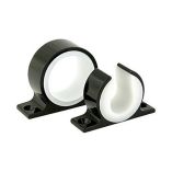 LeeS Single Rod Rack Set Bright Black Finish-small image