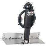 Lenco 4 X 12 Limited Space Trim Tab Kit WO Switch Kit 12v Standard Finish Short Actuator-small image