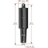 Lenco 101xd Extreme Duty Actuator 12v 214 Stroke 516 Hardware-small image