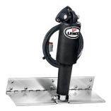 Lenco 4 X 12 Limited Space Trim Tab Kit WO Switch Kit 12v ElectroPolished Short Actuator-small image