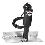 Lenco 4 X 12 Limited Space Trim Tab Kit WO Switch Kit 12v ElectroPolished Standard Actuator-small image