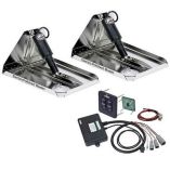 Lenco 16 X 12 Heavy Duty Performance Trim Tab Kit WStandard Tactile Switch Kit 12v-small image