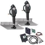 Lenco 9 X 9 Standard Trim Tab Kit WStandard Tactile Switch Kit 12v-small image