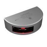 Lopolight Red Port Sidelight With 6m Cable 2nm Silver Housing Vertical Mount-small image