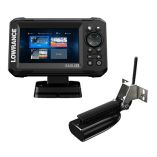 Lowrance Eagle 5 Combo Splitshot Transducer WCMap Charts-small image