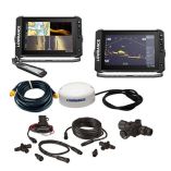 Lowrance Elite Fs 10 Boat In A Box WActive Imaging 3In1 2 Displays, Td, Gps Antenna, Starter Kit, 25 Ethernet Cable-small image