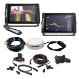 Lowrance Elite Fs 12 Boat In A Box With Active Imaging 3In1 2 Displays, Td, Gps Antenna, Starter Kit, 25 Ethernet Cable-small image