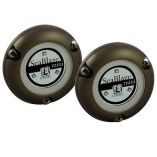 Lumitec Seablaze Mini Underwater Light Pair Brushed Finish Blue NonDimming-small image