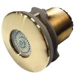 Lumitec Seablaze Typhoon Underwater Light Bronze ThruHull WhiteBlue Flush Mount-small image