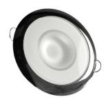 Lumitec Mirage Flush Mount Down Light Glass FinishPolished Ss Bezel White NonDimming-small image
