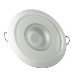 Lumitec Mirage Flush Mount Down Light Glass FinishWhite Bezel White NonDimming-small image