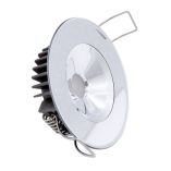 Lumitec Illusion Flush Mount Led Down Light Warm White Dimming White Housing Mirrored Housing-small image