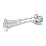 Marinco 24v Chrome Plated Dual Trumpet Air Horn-small image