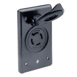 Marinco 2018BR-MB 12/24V Receptacle w/Flip Lid - Boat Electrical Component-small image