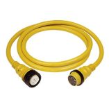 Marinco 50 Amp 125v Shore Power Cable 75 Yellow-small image