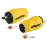 Marinco Straight Adapter, 30A Male - 15A Female - Boat Electrical Component-small image
