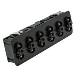 Maretron Vmm6 Contura Series Digital Switch Module, 6 Rocker No Actuators WRight Switch 3Position Blue Leds-small image