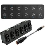 Maretron Ckm12 Keypad WCkm To Nmea 2000 Adapter Cable 02m Horizontal Orientation-small image