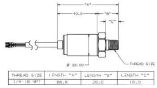 Maretron 0-1000 Psi Transducer - Marine Instrument Gauge Accessories-small image