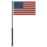 Mate Series Flag Pole 36 WUsa Flag-small image