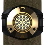 Metro Marine HighOutput Piling Mount Underwater Light WIntelligent Monochromatic LedS Green, 90 Degree Beam-small image
