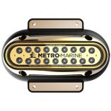 Metro Marine HighOutput Elongated Surface Mount Light WIntelligent Monochromatic LedS Aqua, 45 Degree Beam-small image