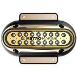Metro Marine HighOutput Elongated Surface Mount Light WIntelligent Monochromatic LedS Aqua, 90 Degree Beam-small image