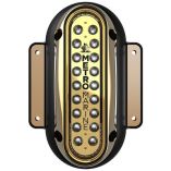 Metro Marine HighOutput Vertical Surface Mount Light WIntelligent Monochromatic LedS Aqua, 45 Degree Beam-small image