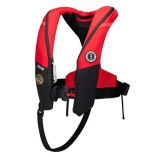 Mustang Atlas 190 Dlx Open Ocean Inflatable Pfd RedBlack-small image